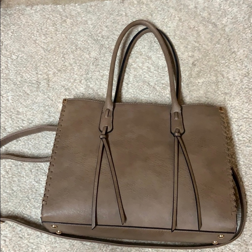 Tan purse